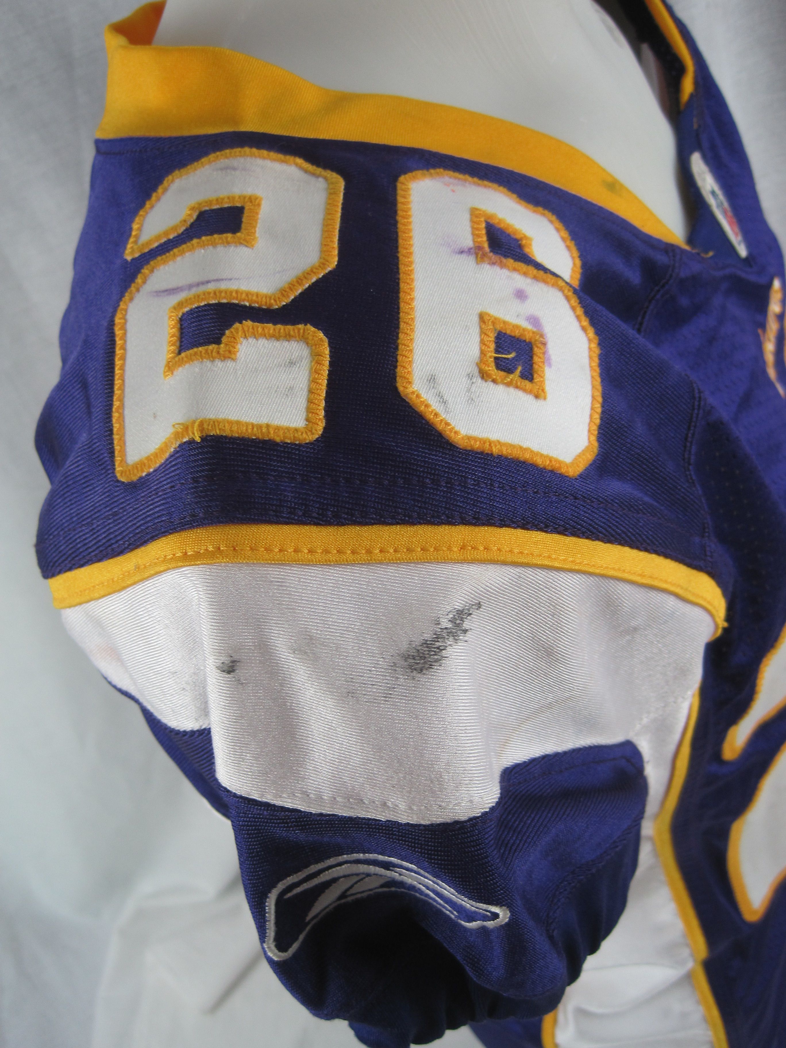 2009 Antoine Winfield Game Worn, Unwashed Minnesota Vikings, Lot #44117