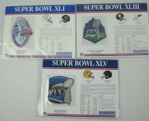 🏈 Willabee & Ward Super Bowl Patch Collection Super Bowl LVI Rams