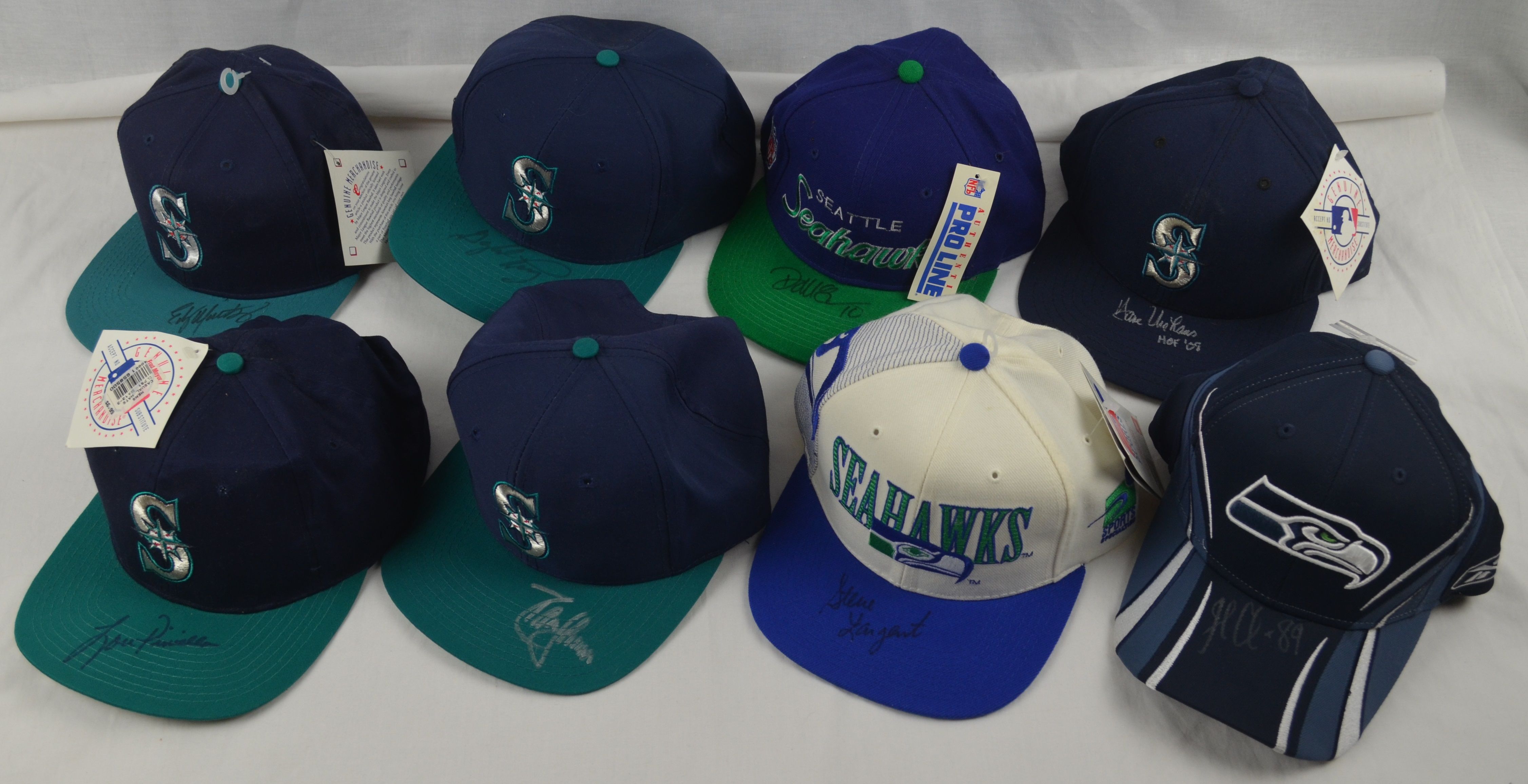 Lot Detail - Seattle Seahawks & Seattle Mariners Collection of 8 ...