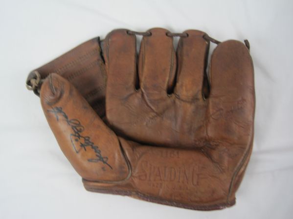 Phil Rizzuto Autographed Baseball Glove