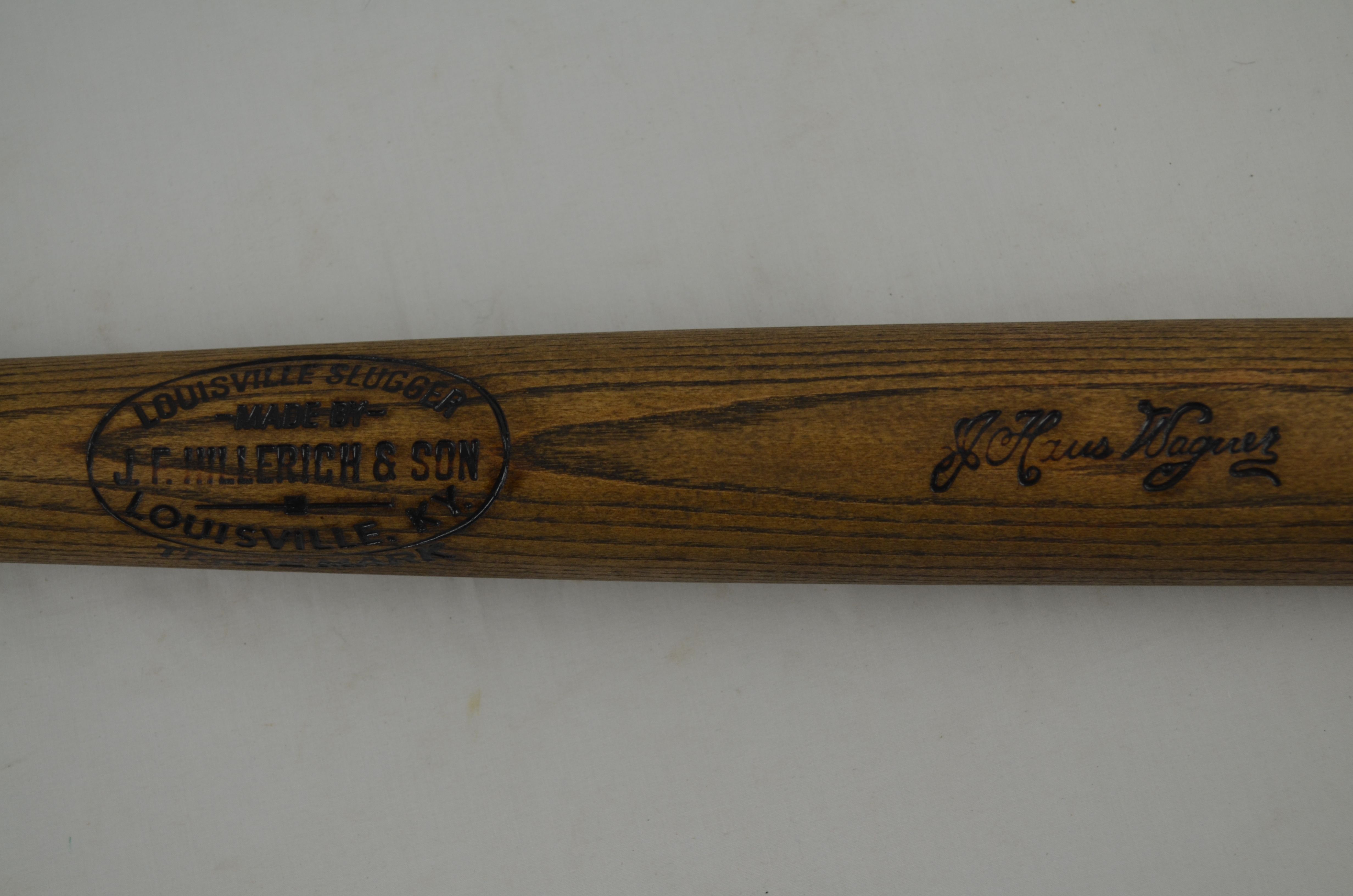 Lot Detail - Honus Wagner Vintage Louisville Slugger Store Model Bat