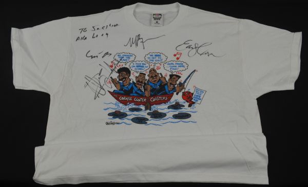 "The Coasters" Autographed Shirt w/4 Signatures