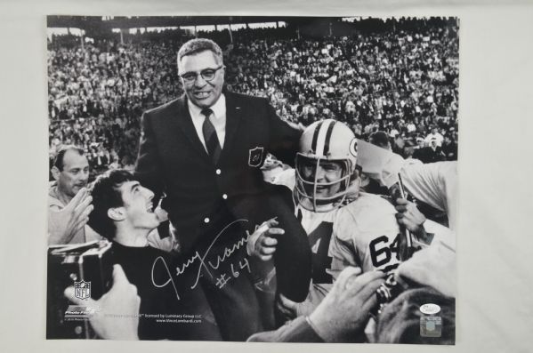 Jerry Kramer Autographed Green Bay Packers 16x20 Photo