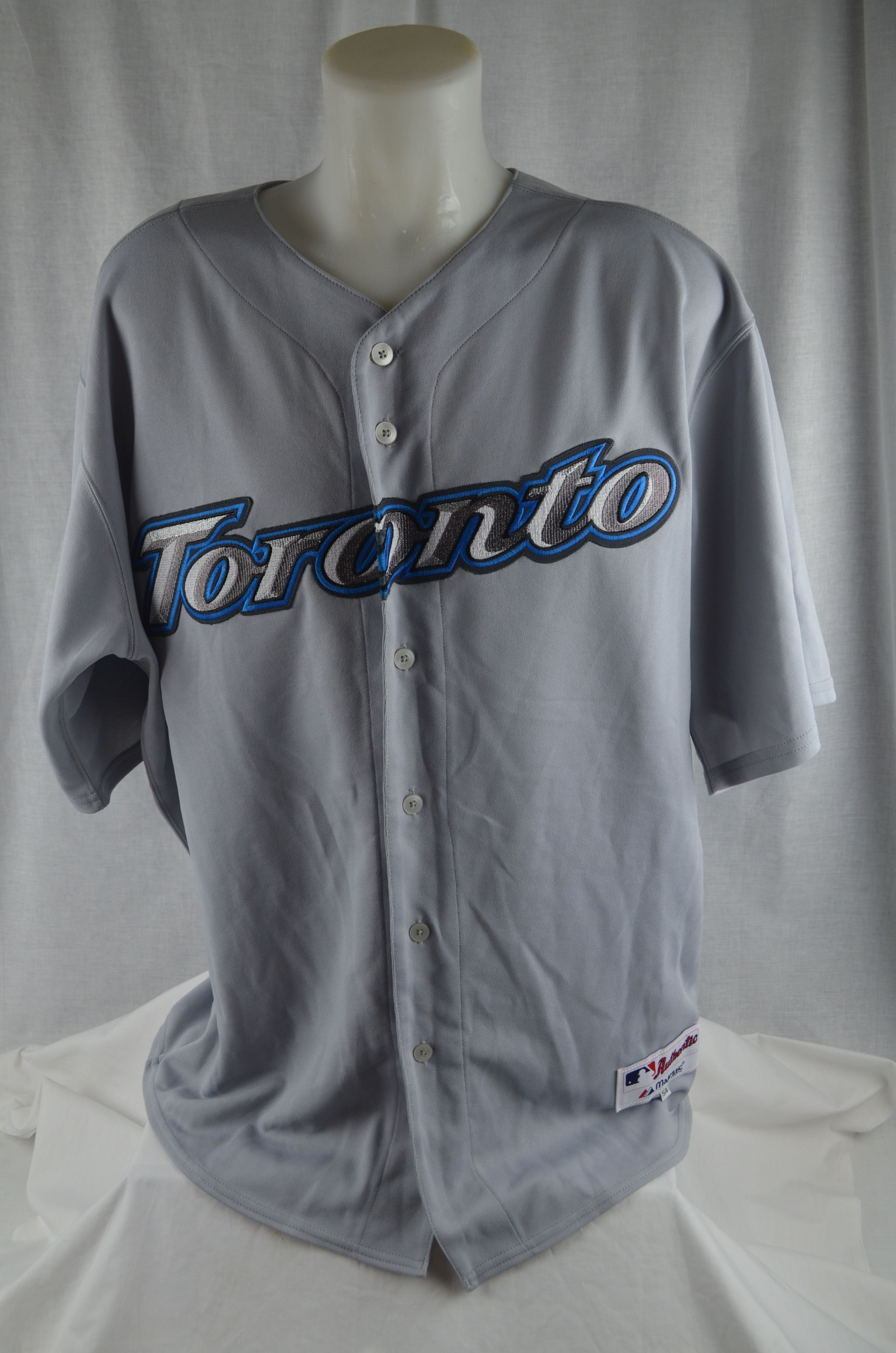 Lot Detail - Carlos Delgado 2004 Toronto Blue Jays Professional Model Jersey  w/Medium Use