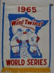 Minnesota Twins 1965 World Series Banner