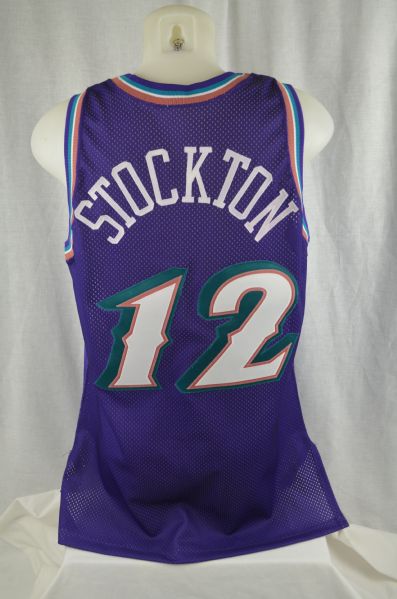 John Stockton 1997-98 Utah Jazz Professional Model Jersey w/No Use