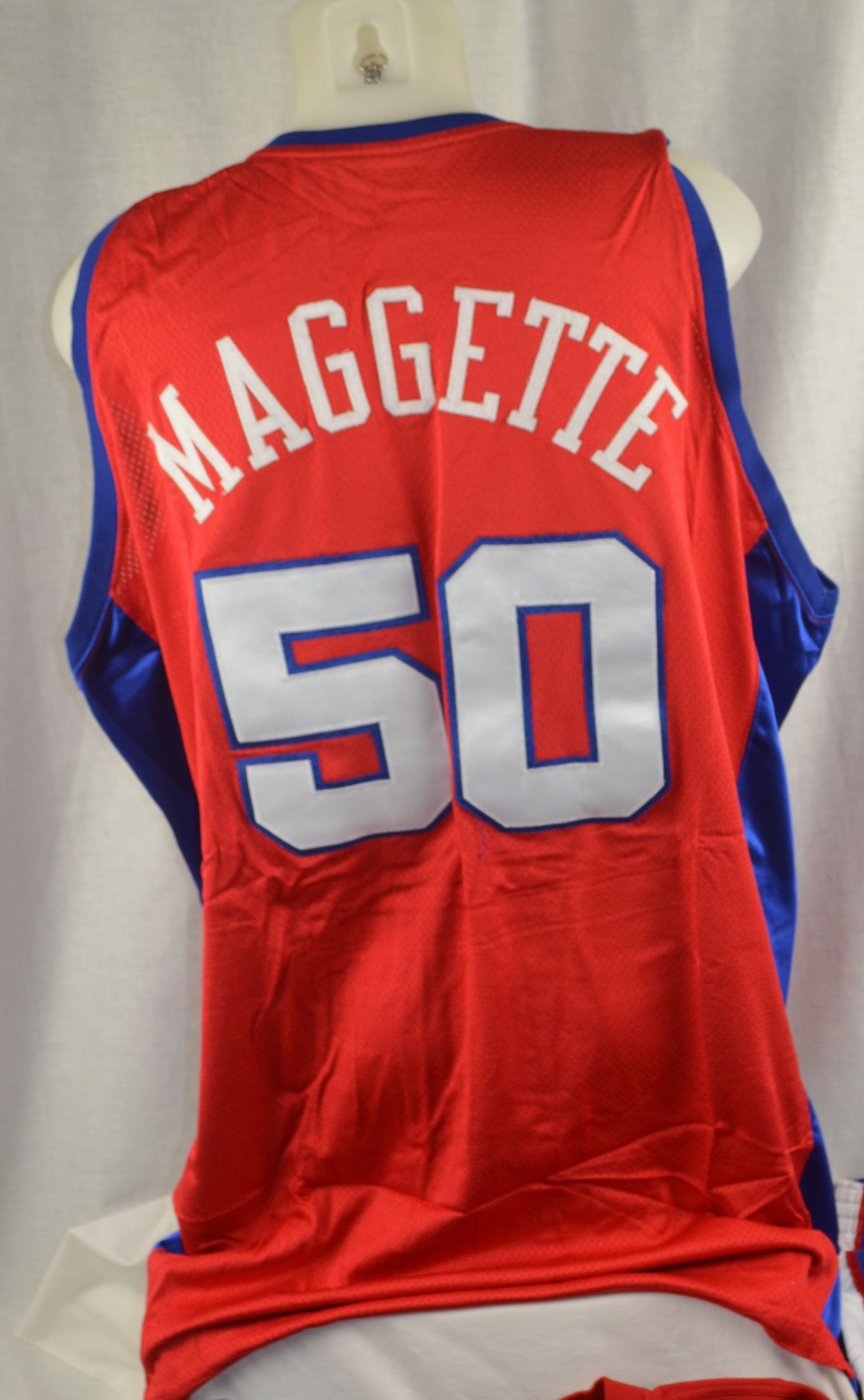 Los Angeles Clippers Corey Maggette #50 Game Issued Red Jersey DP05859