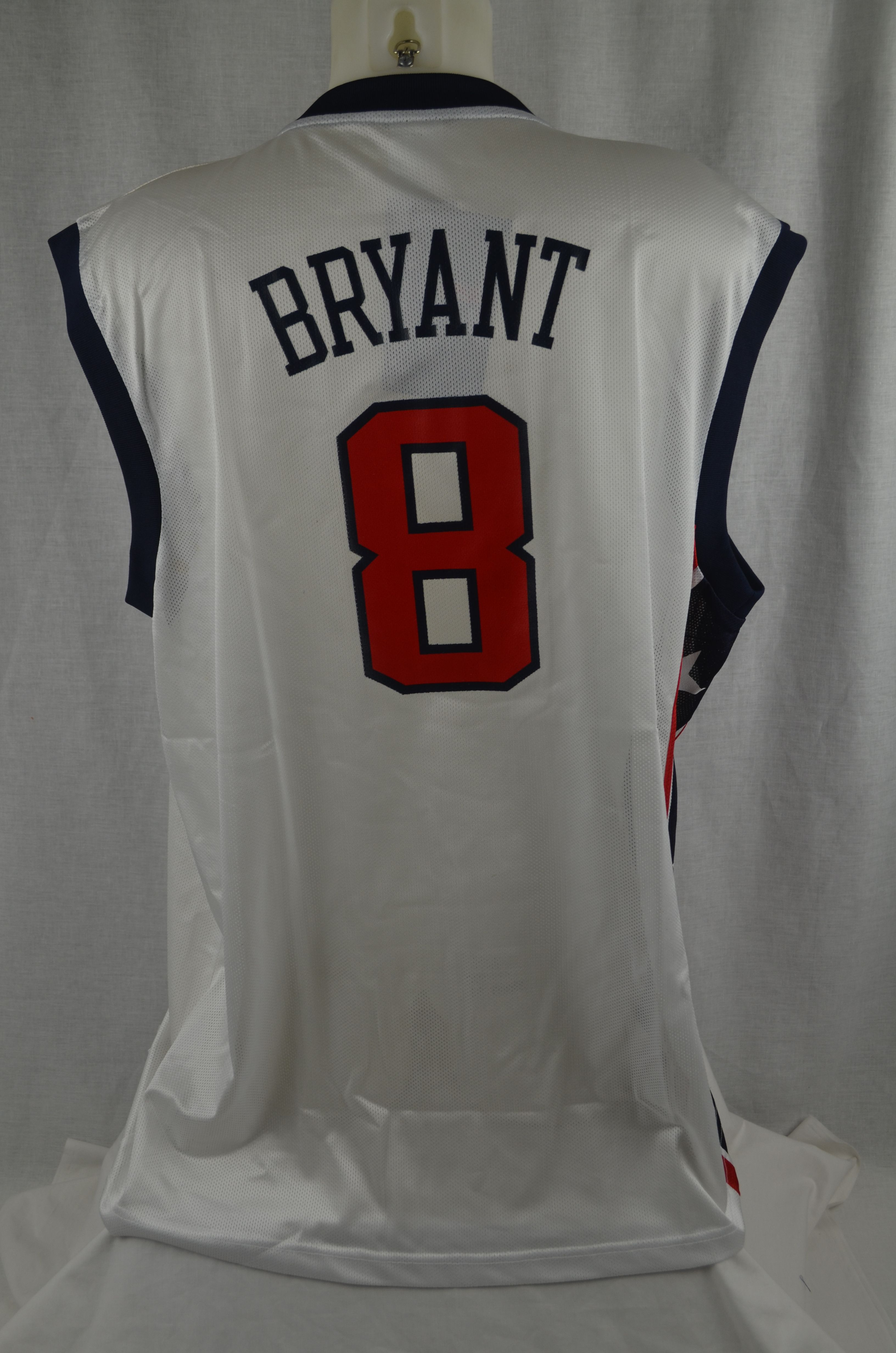 Lot Detail - 2008 Kobe Bryant USA Olympic Player-Worn & Autographed Practice  Jersey (Photo-Matched • LOA From Kobe's Personal Bodyguard With Press Pass  & Game Tickets)