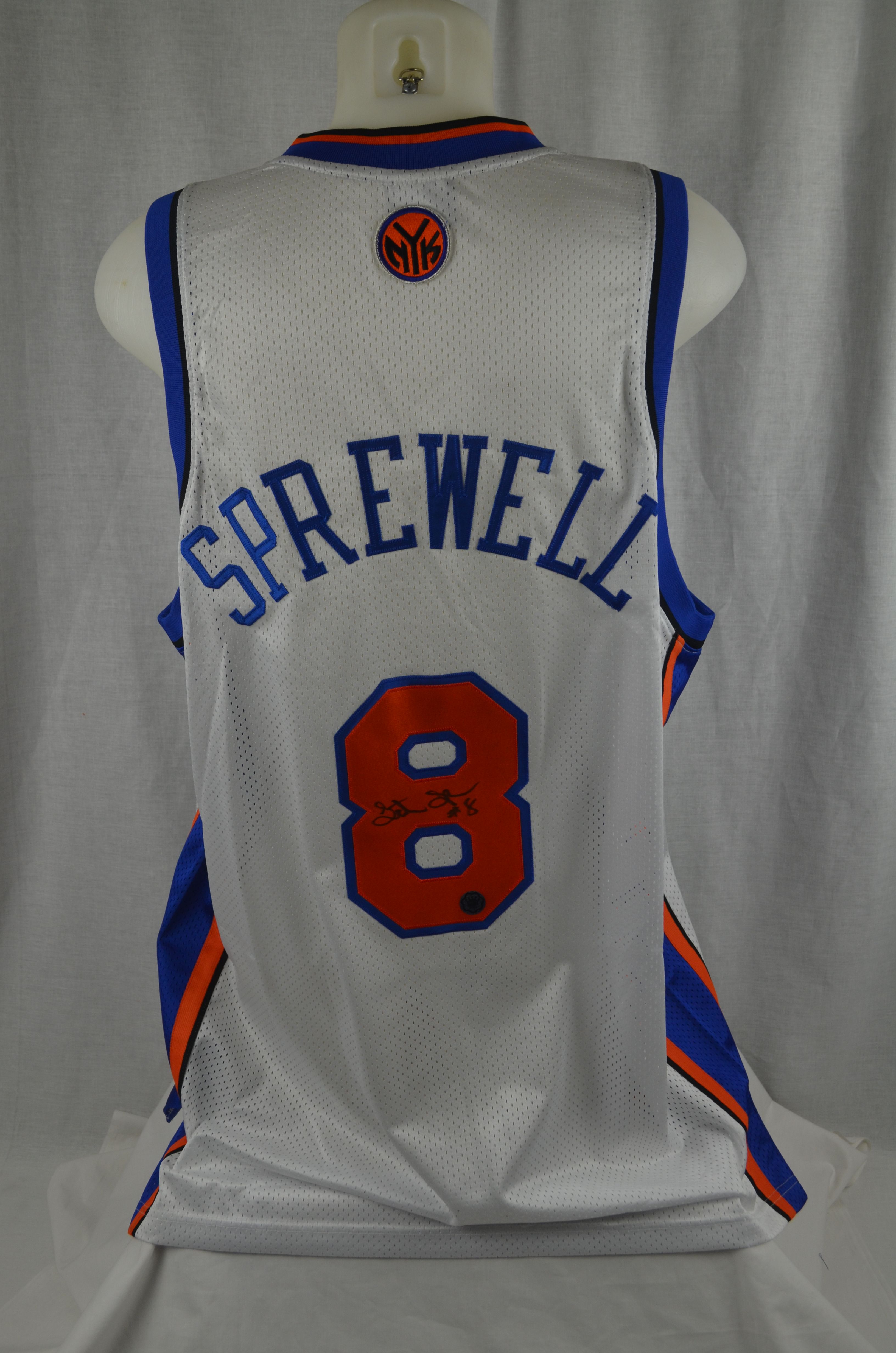 Lot Detail - Latrell Spreewell New York Knicks Autographed ...