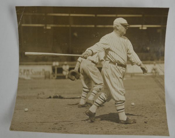 Honus Wagner Original Wire Photo