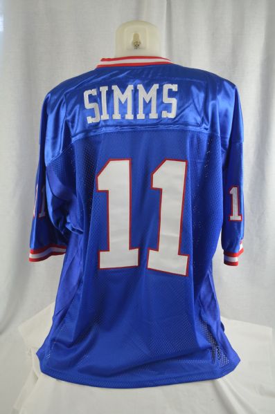 Phil Simms New York Giants Mitchell & Ness Jersey w/Spider 43 Patch