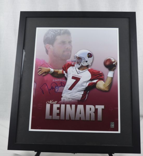 Matt Leinart Autographed & Framed 16x20 Photo