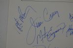 1980 Team Signed Hockey Sheet w/Herb Brooks