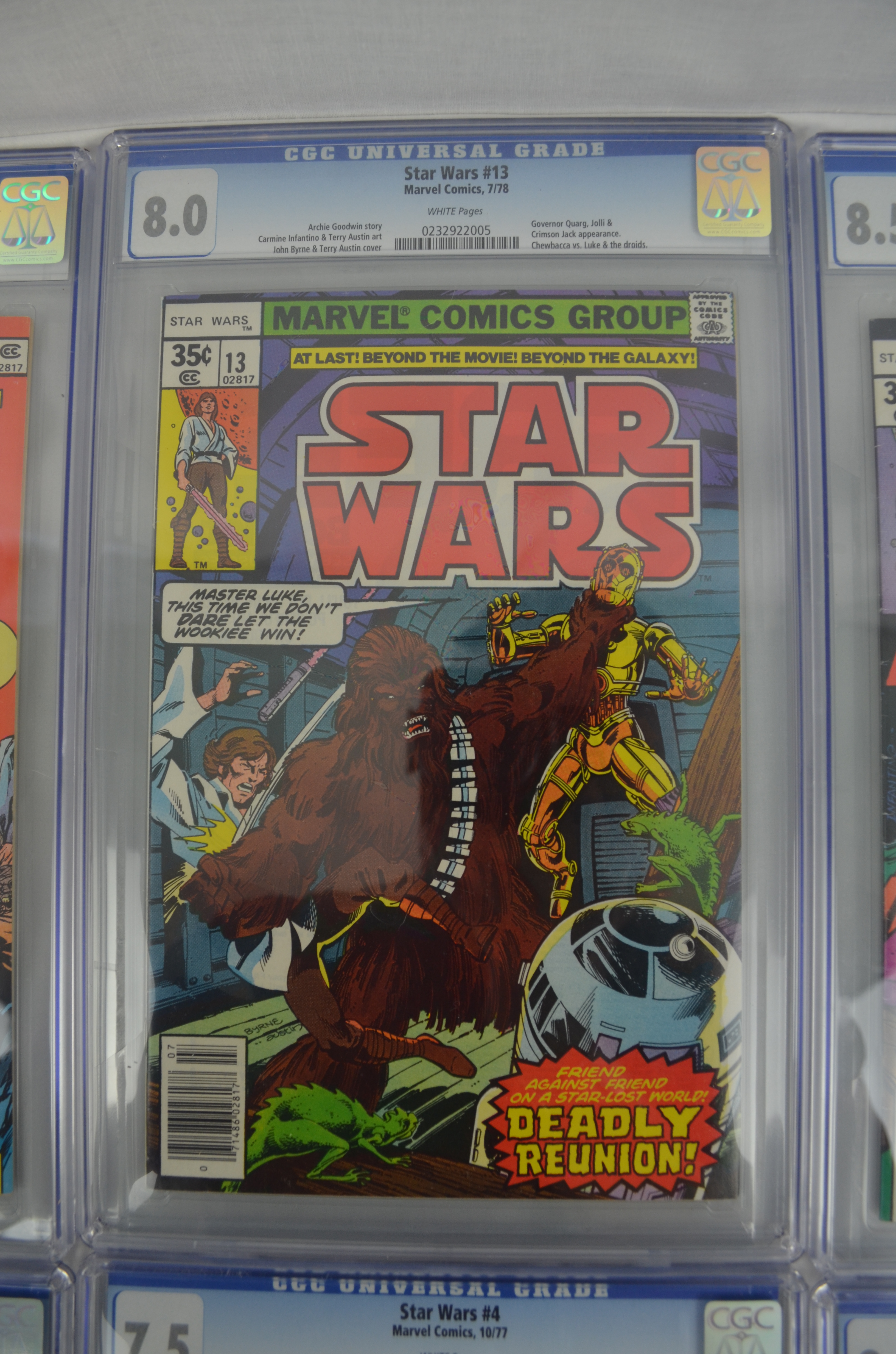 Lot Detail Collection Of CGC Graded Star Wars Comic Books