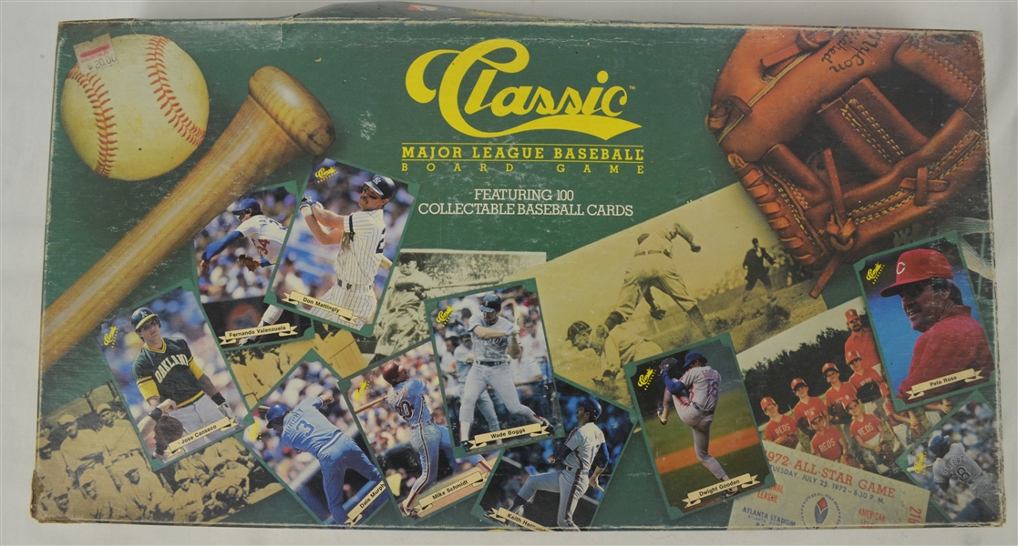 Classic 1987 Baseball Board Game w/100 Card Collection