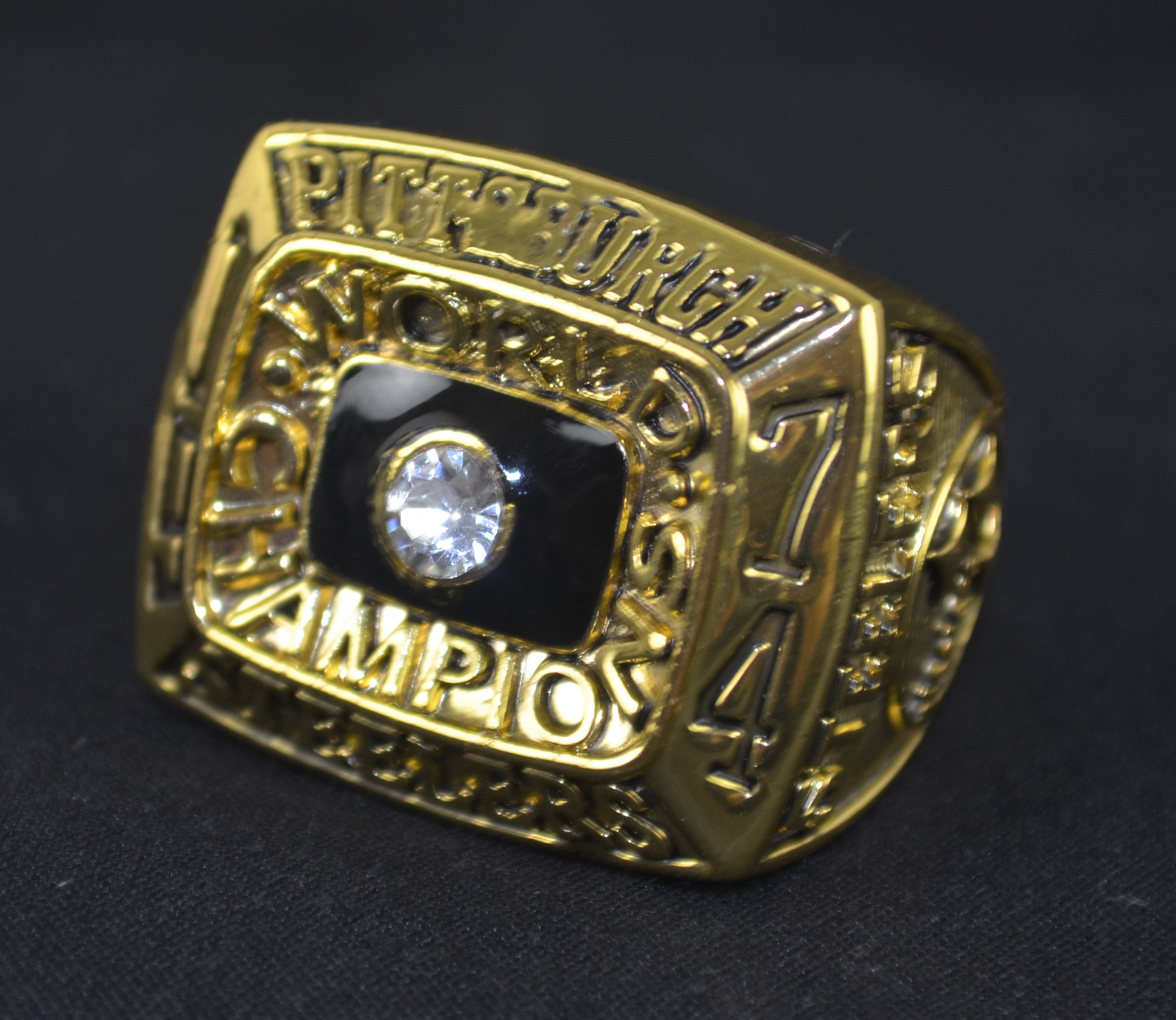 1974 Pittsburgh Steelers Super Bowl IX World Championship Ring, Replica  Pittsburgh Steelers Ring