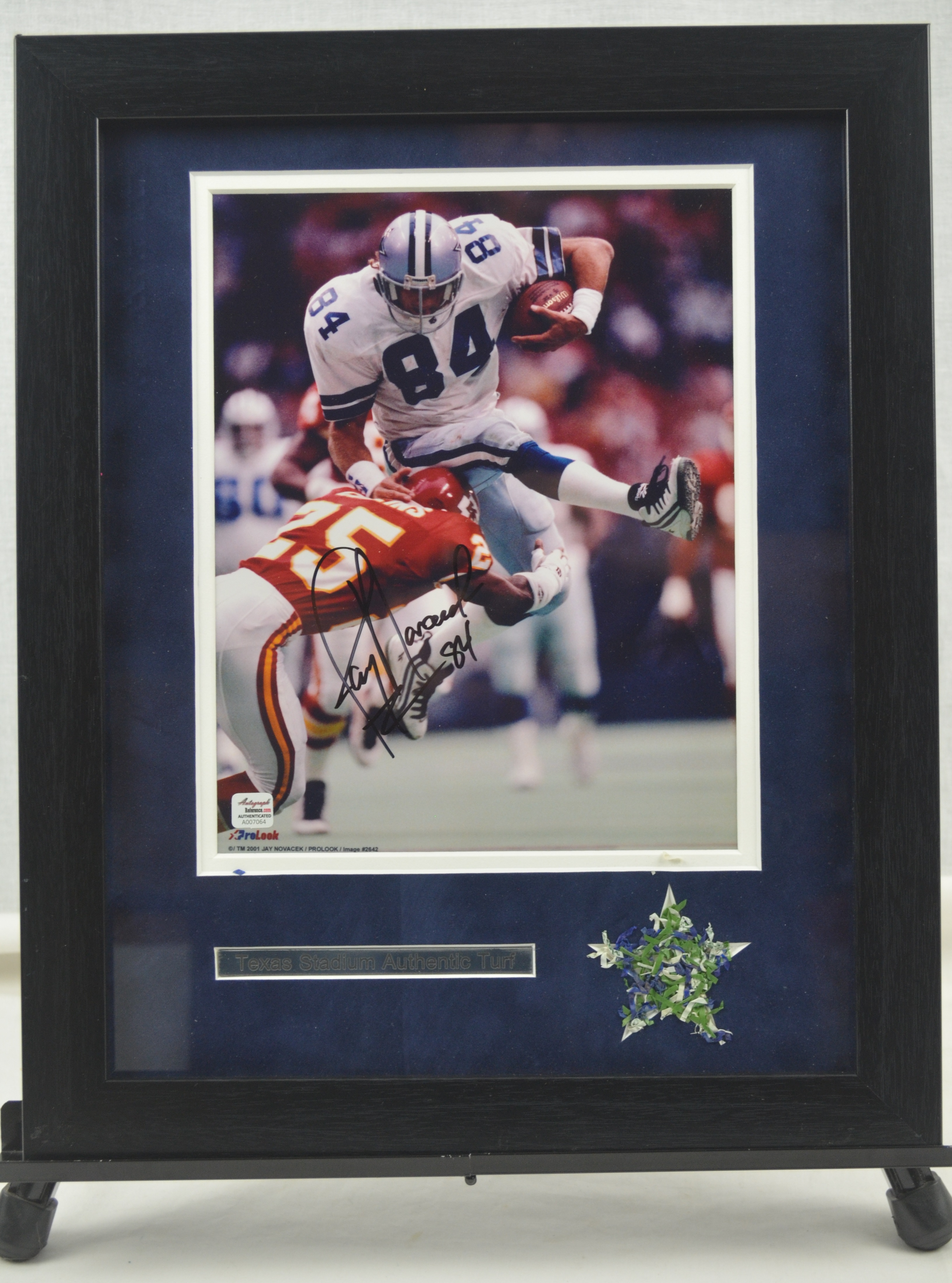 Lot Detail - Jay Novacek Autographed & Framed Photo