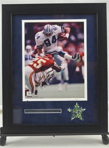 Jay Novacek Autographed & Framed Photo