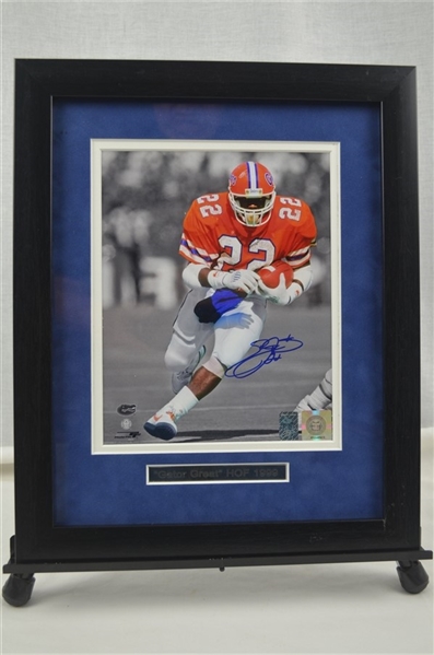 Emmitt Smith Autographed & Framed Florida Gators Photo