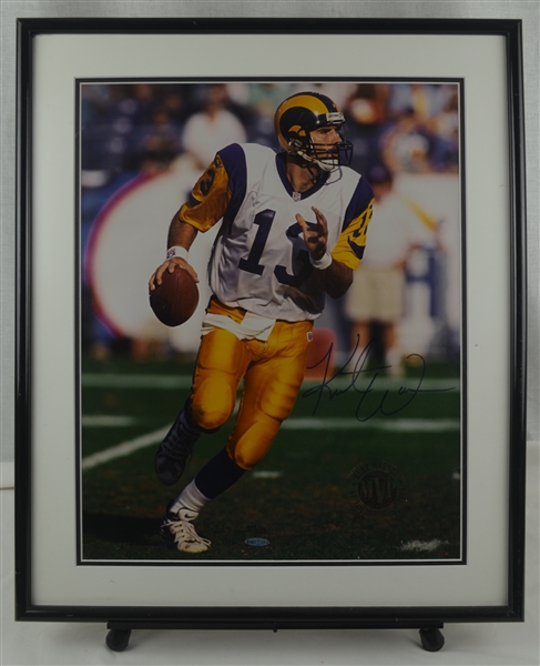 Kurt Warner 1999 Super Bowl MVP Limited Edition UDA 16x20 Photo 