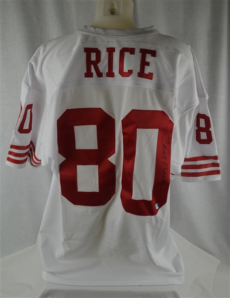 Jerry Rice Autographed San Francisco 49ers Jersey