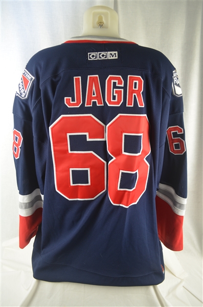 Jaromir Jagr New York Rangers Authentic CCM Hockey Jersey