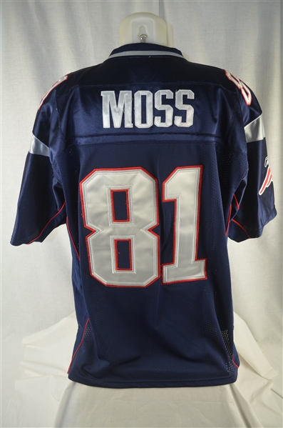 Randy Moss New England Patriots Authentic Reebok Football Jersey