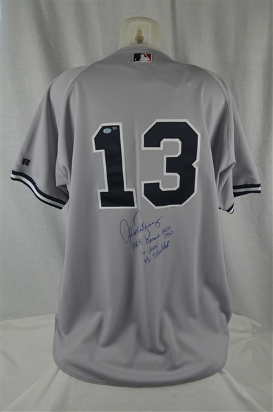 Alex Rodriguez Autographed & Inscribed 2004 New York Yankees Jersey