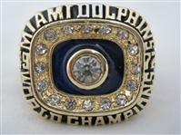 Jake Scott Miami Dolphins 1972 Super Bowl VII Replica Ring 