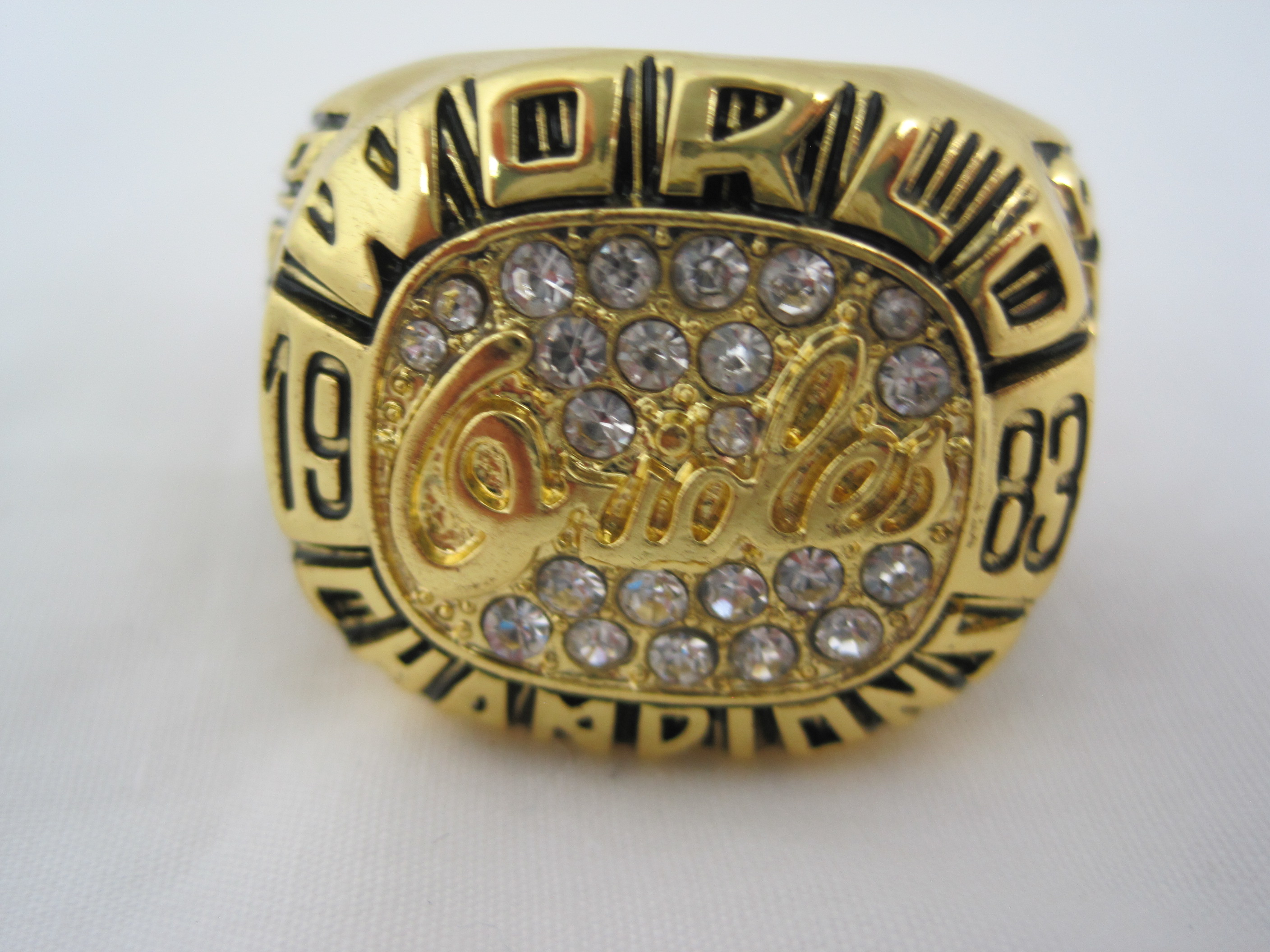 Lot Detail - Cal Ripken Jr. Baltimore Orioles 1983 World Series Replica Ring