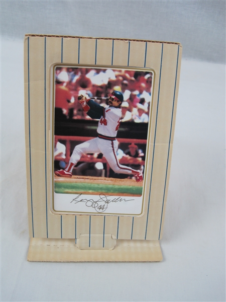 Reggie Jackson Autographed Limited Edition Porcelain Card 