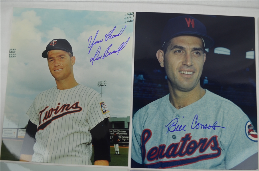 Lot Detail - Collection of 6 Minnesota Twins 1960's Autographed Photos