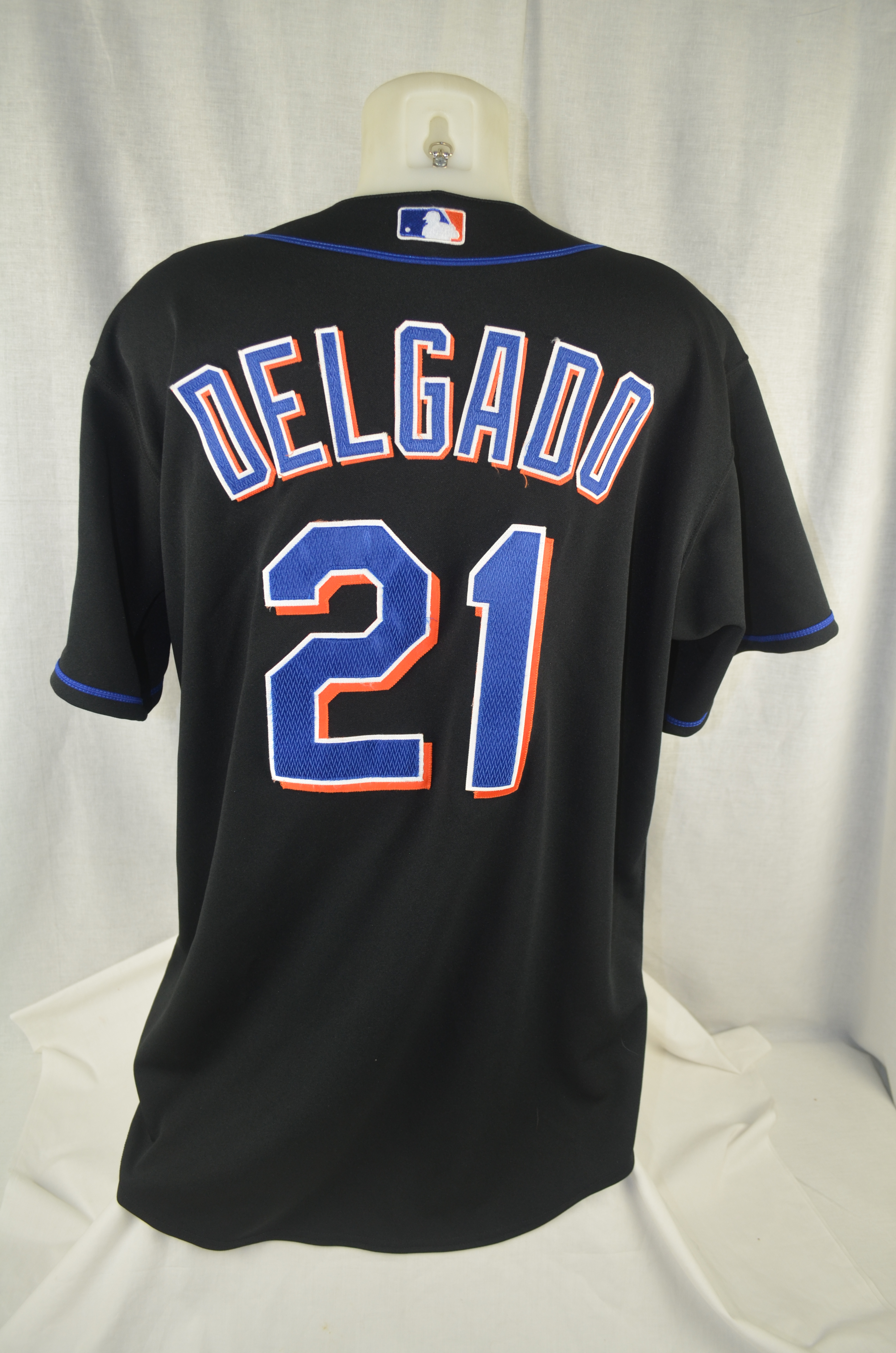 Lot Detail - Carlos Delgado New York Mets Professional Model Jersey w/Light  Use