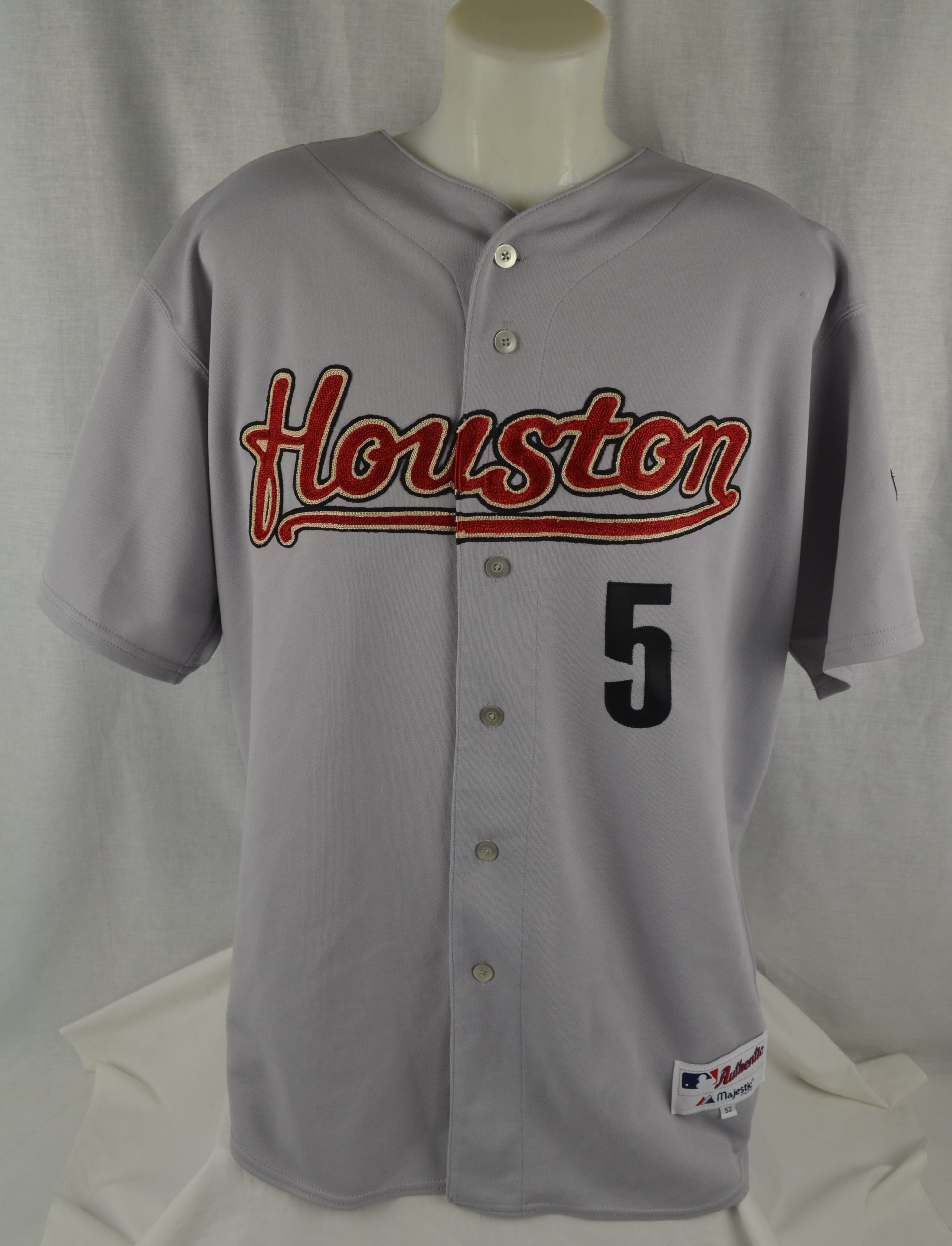MAJESTIC  JEFF BAGWELL Houston Astros 2002 Throwback Baseball Jersey