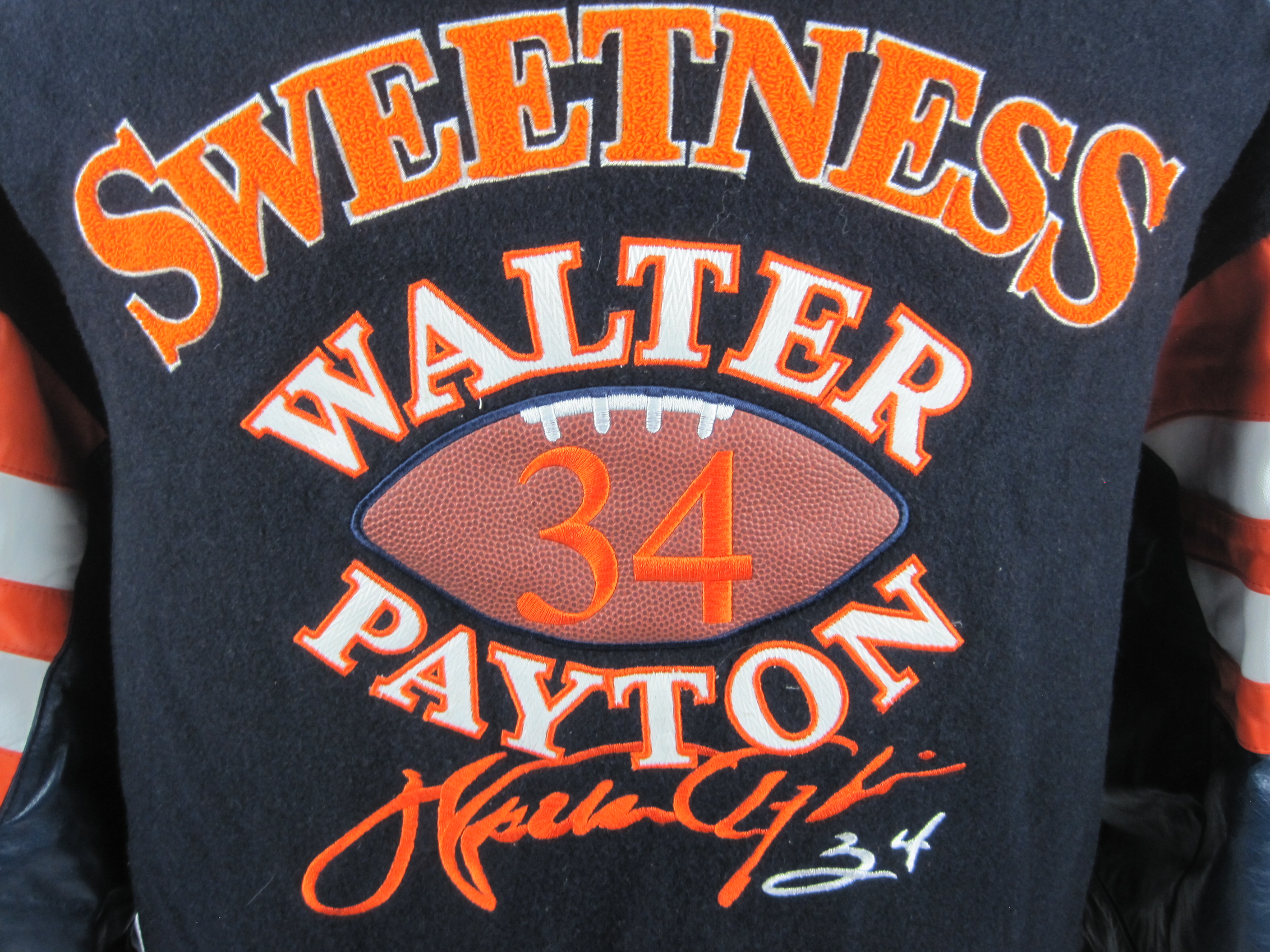 Walter Payton Jersey Jacket — Goat Coats