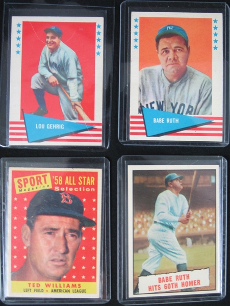 1961 Topps Babe Ruth (Hits 60th Homer)