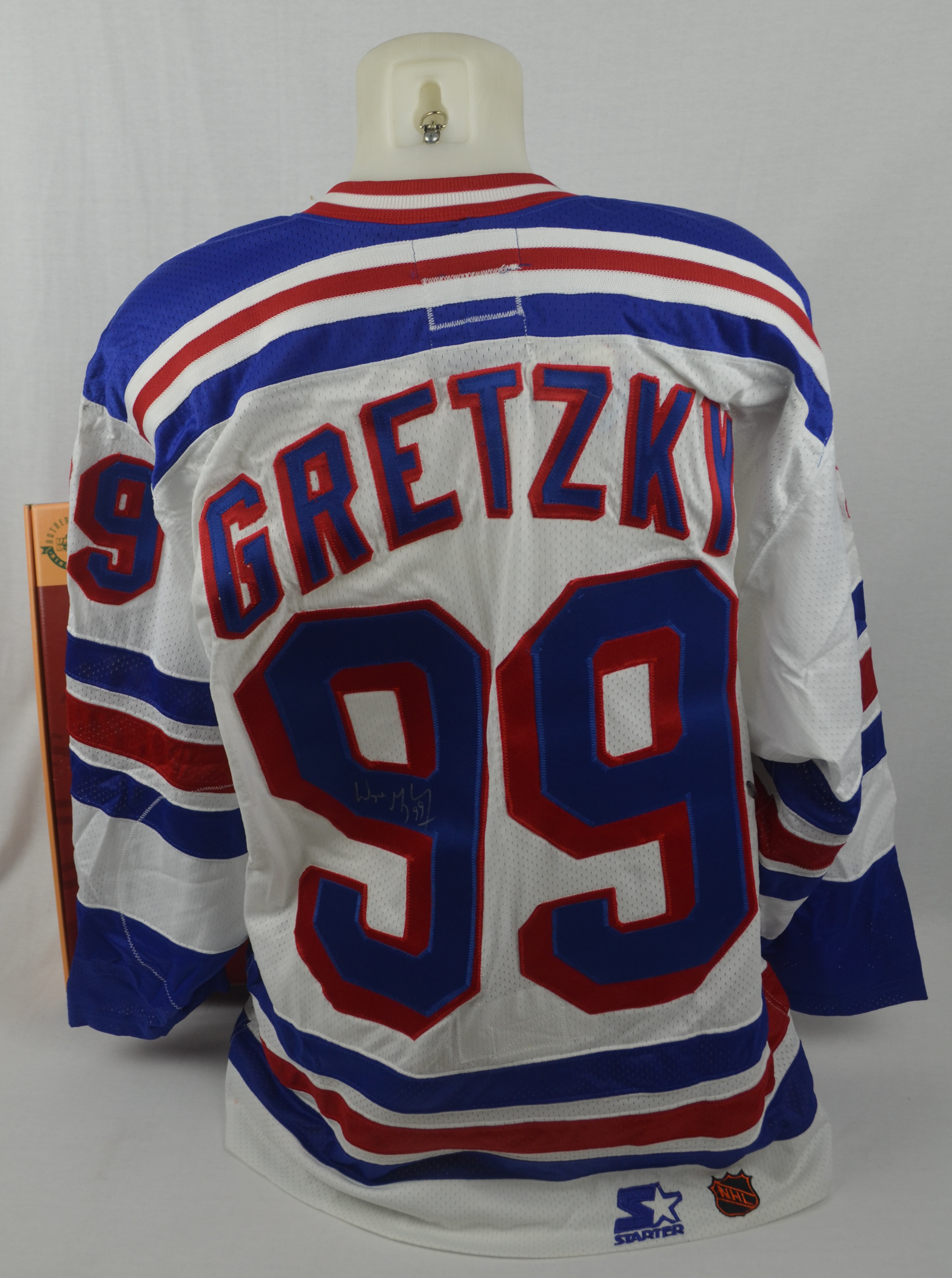 Wayne Gretzky Signed New York Rangers Jersey, Upper Deck