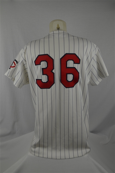 Kevin Tapani 1993 Minnesota Twins Professional Model Jersey w/Medium Use