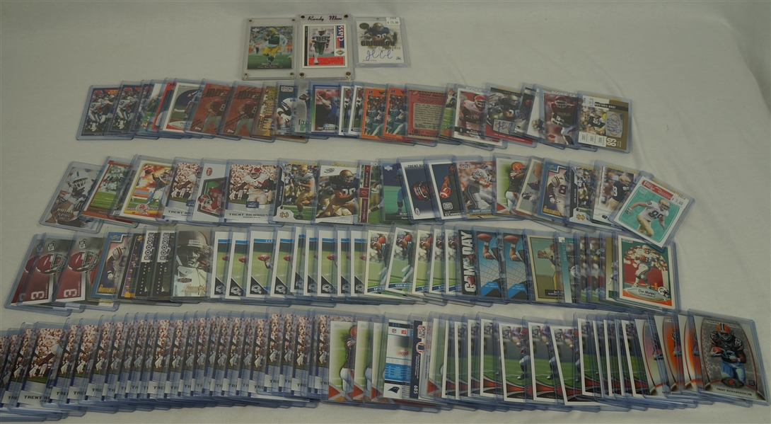 NFL Rookie & Autographed Card Collection