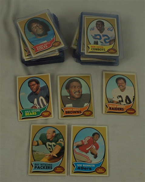 Vintage 1970 Topps Football Card Collection