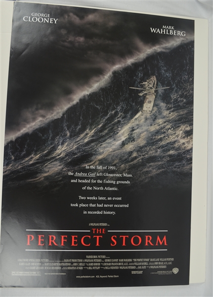 "The Perfect Storm" 2000 Original Movie Poster 