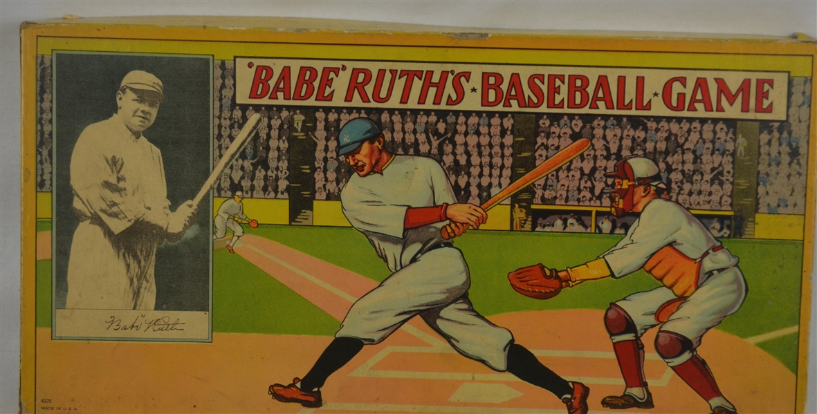 Rare Vintage 1926 Babe Ruth Baseball Game 