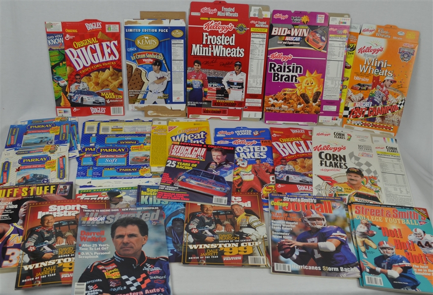 Vintage Magazine & Cereal Box Collection