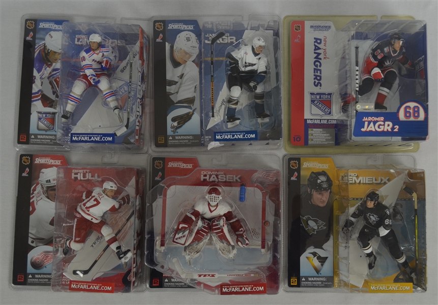 Collection of 6 NHL McFarlanes