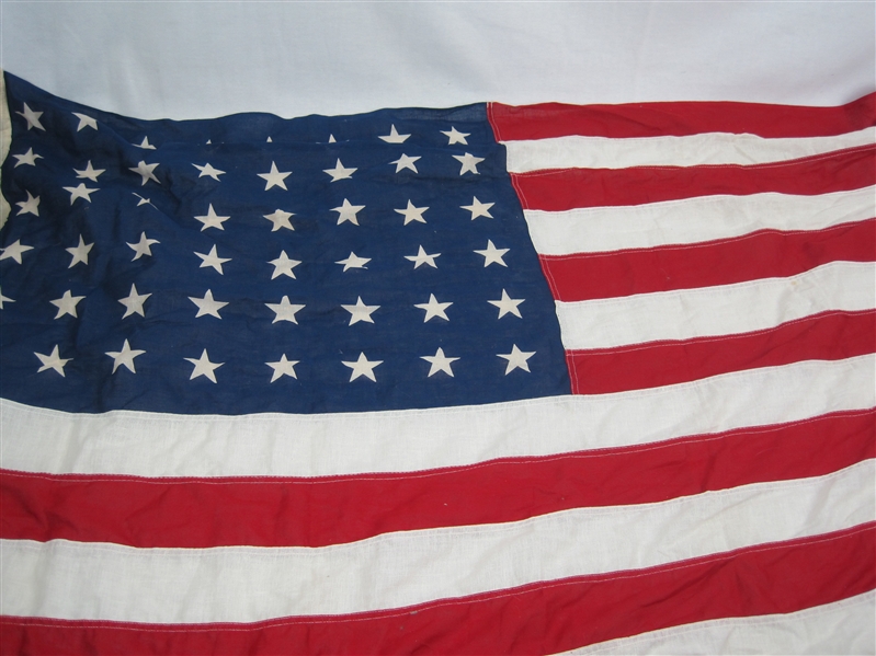 Vintage American Flag w/48 States