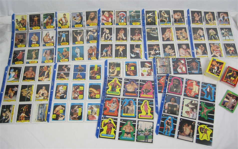 1985 & 1991 Wrestling Card Sets