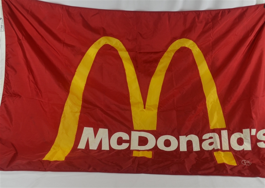 Vintage McDonalds Restaurant Flag