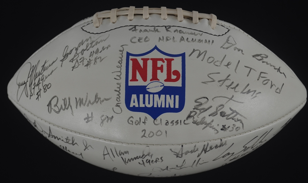 San Francisco Forty Niners Alumni Signed Football w/38 Signatures