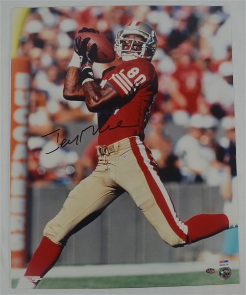 Jerry Rice Autographed 16x20 Photo