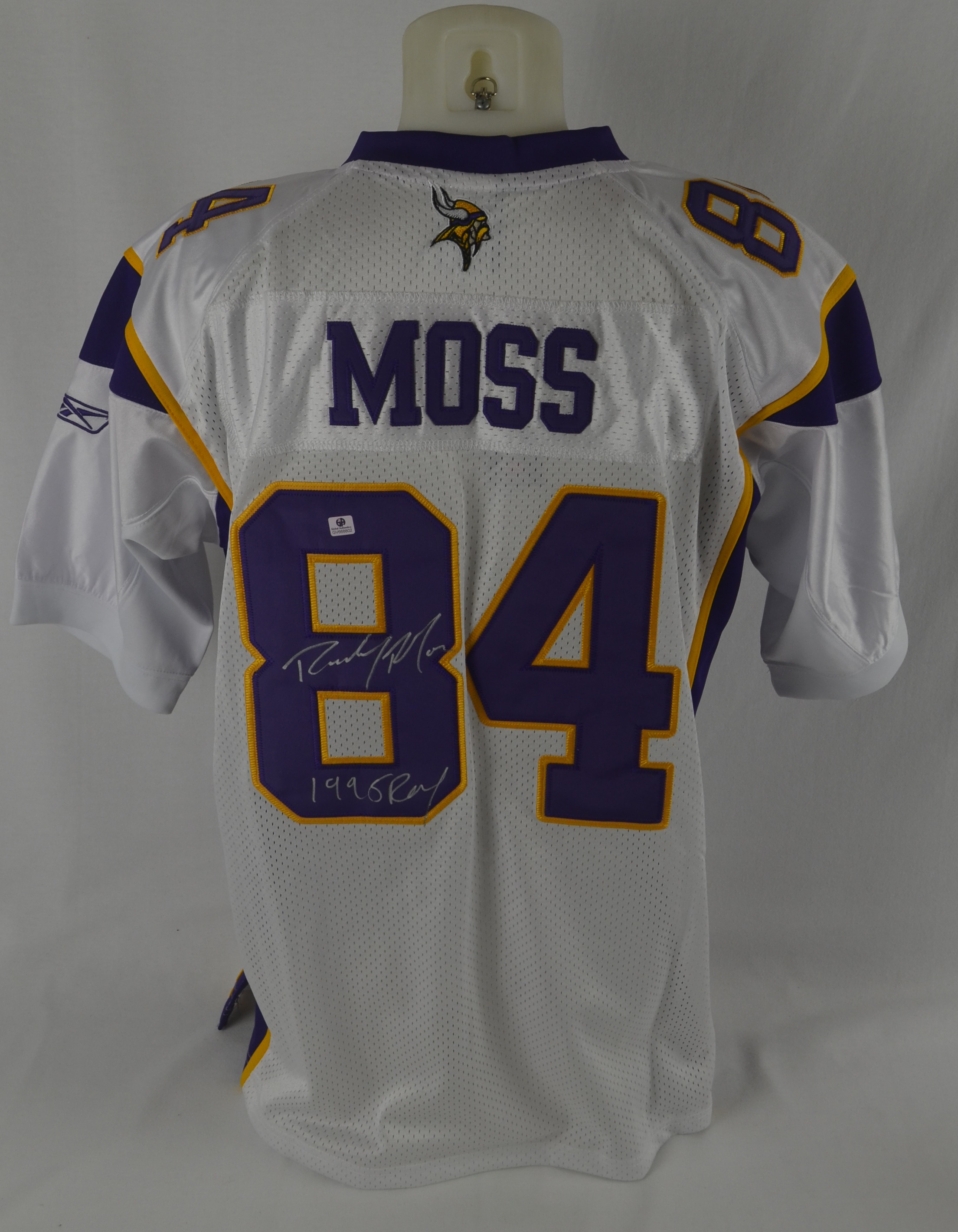 Lot Detail - Randy Moss Autographed 1998 ROY Inscribed Minnesota